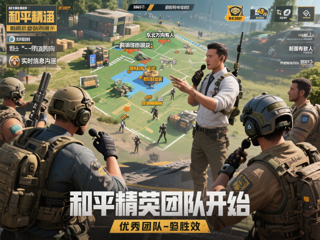 探讨db电竞和平精英团队协作策略,制胜法宝揭秘 团队沟通:胜利的起点
在和平精英的团队模式中,沟