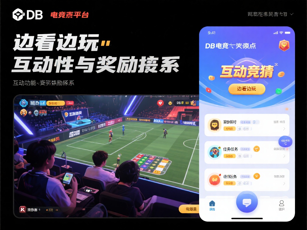 互动性与奖励系统
互动功能是DB电竞平台的一大亮