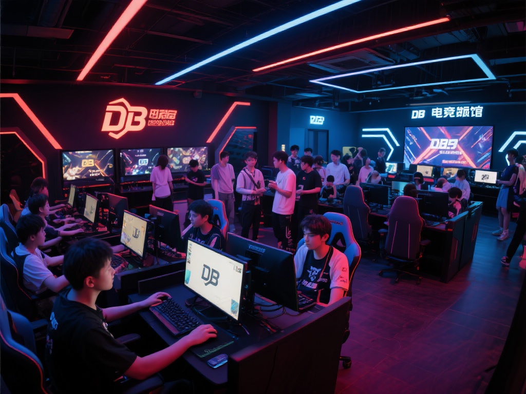 同时，DB电竞馆也提供了丰富的线下社交机会，组织各