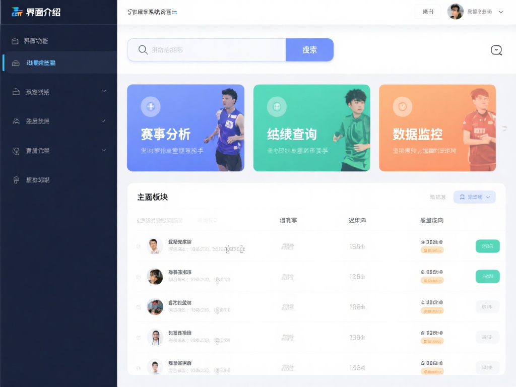 详解DB电竞盘口使用方法:新手入门全攻略 界面介绍
进入系统后,左侧是主要功能菜单。赛事分