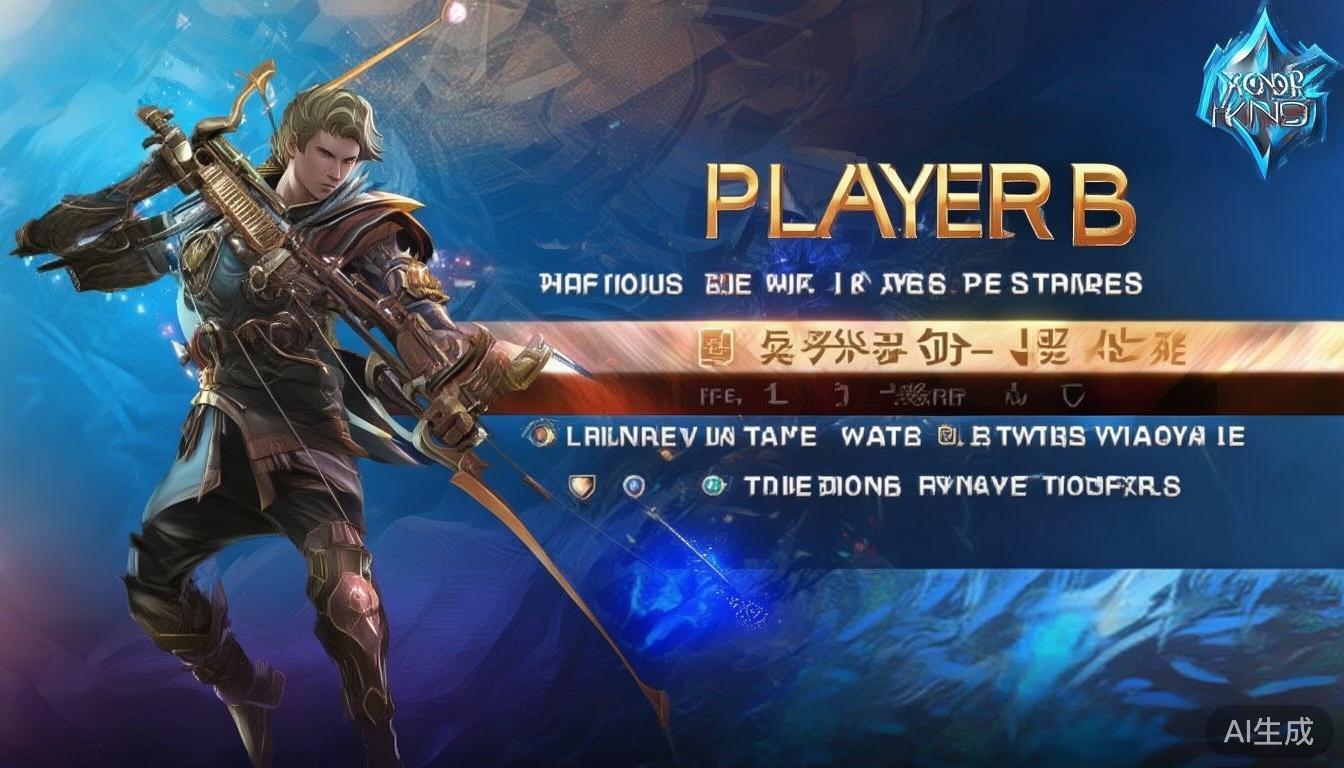 2.&nbsp;选手B
这位王者荣耀的顶尖射手，以高爆发和