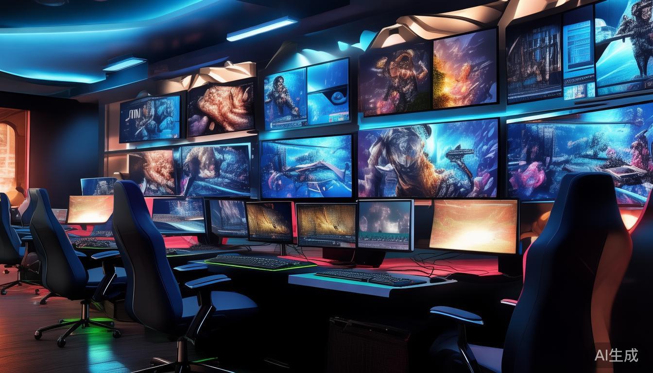在DB酒店，电竞区配备了最新款的电竞主机和高清大屏